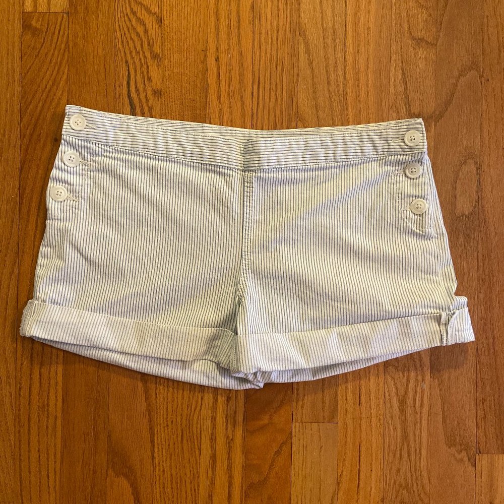 GAP Shorts with Side Buttons and Rolled Cuffs